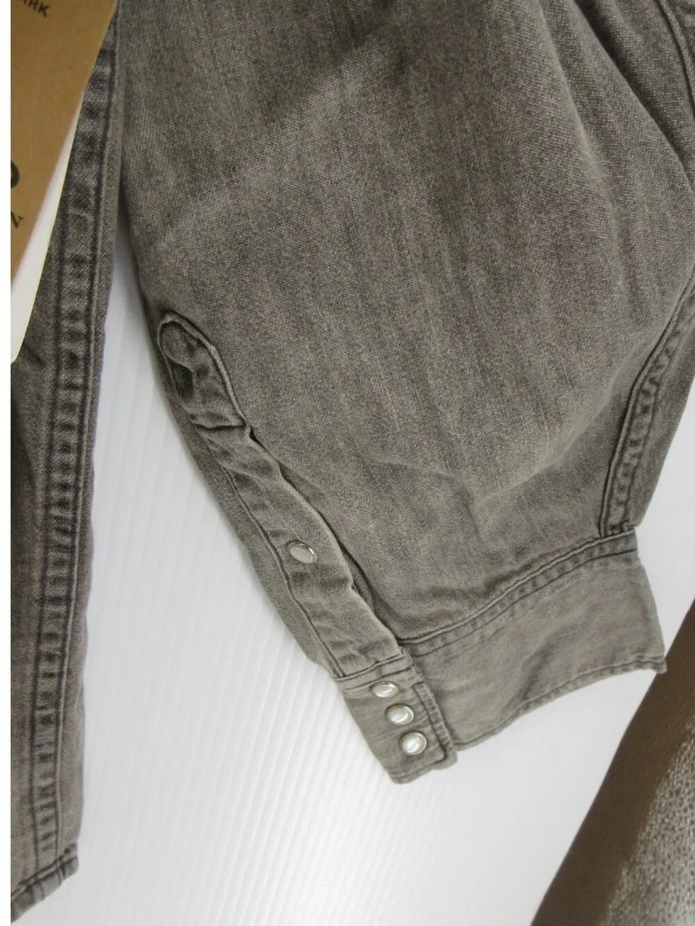 Polo Ralph Lauren Shirt 3XB Big Western Pearl Snap Denim Cowboy Rodeo